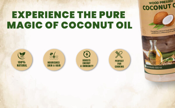 Cold Pressed Coconut Oil 1000ml - Image 4